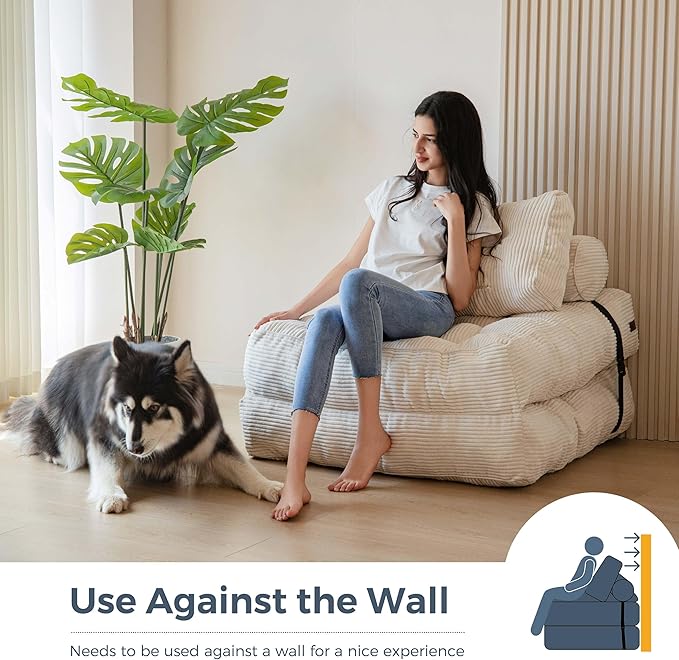 Folding 2 in 1 Sofa Bed Lounger